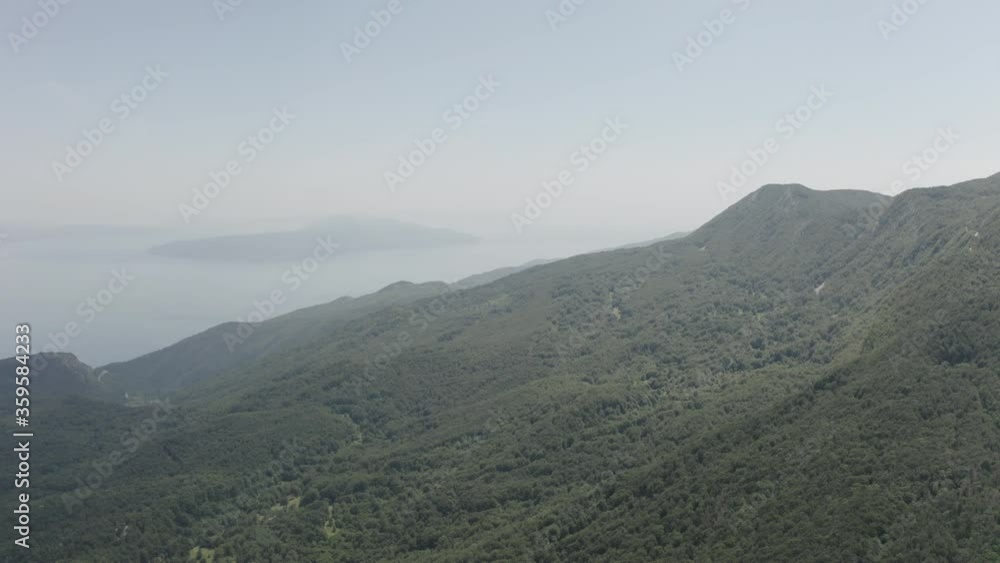 Croatia national park drone shot 4K landscape Croatia national park drone shot 4K landscape