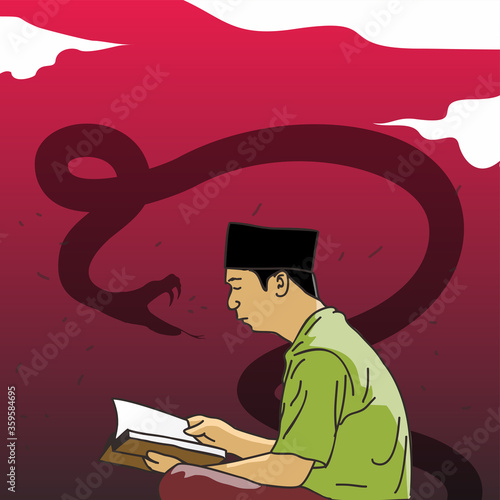 a muslim reads the quran and is not tempted by lust