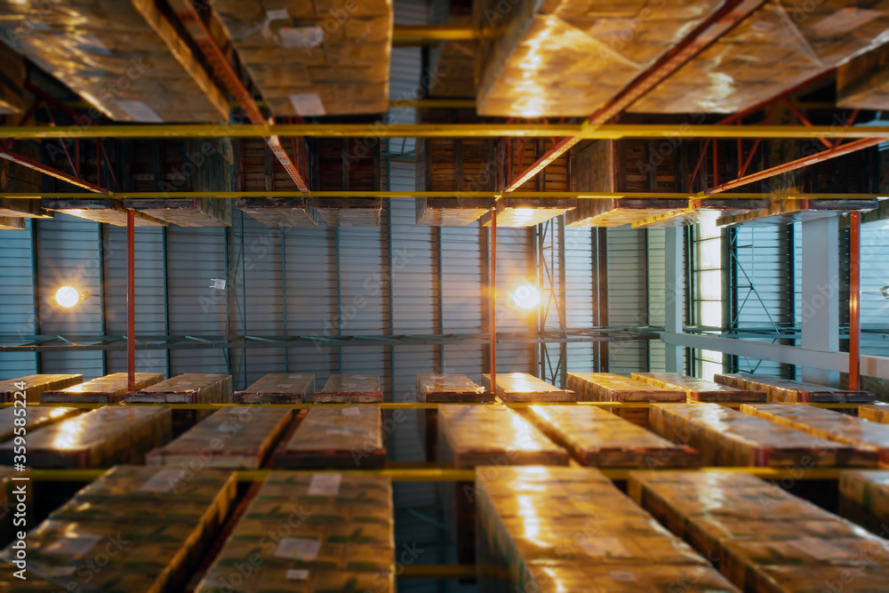 goods storage warehouse interior