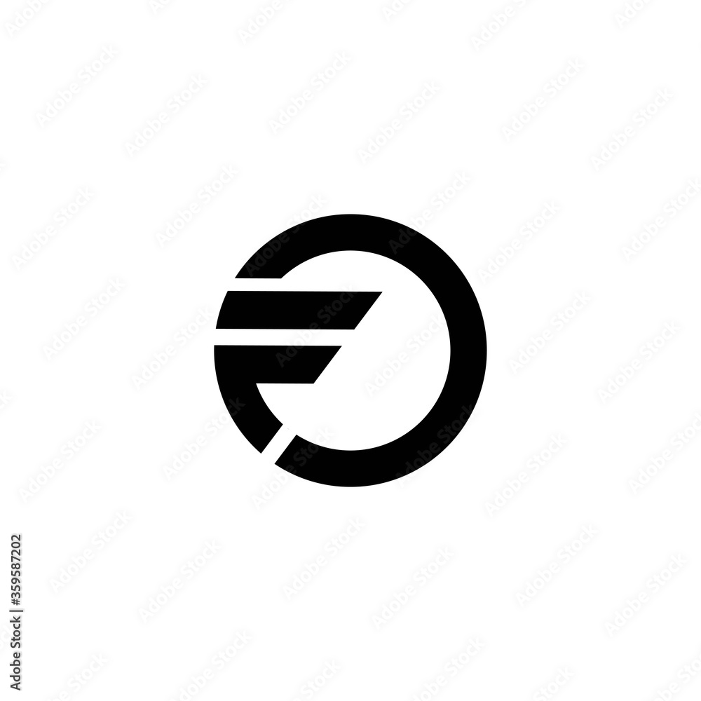 f letter logo,line,monogram vector design with circle concept f letter logo,line,monogram vector design with circle concept