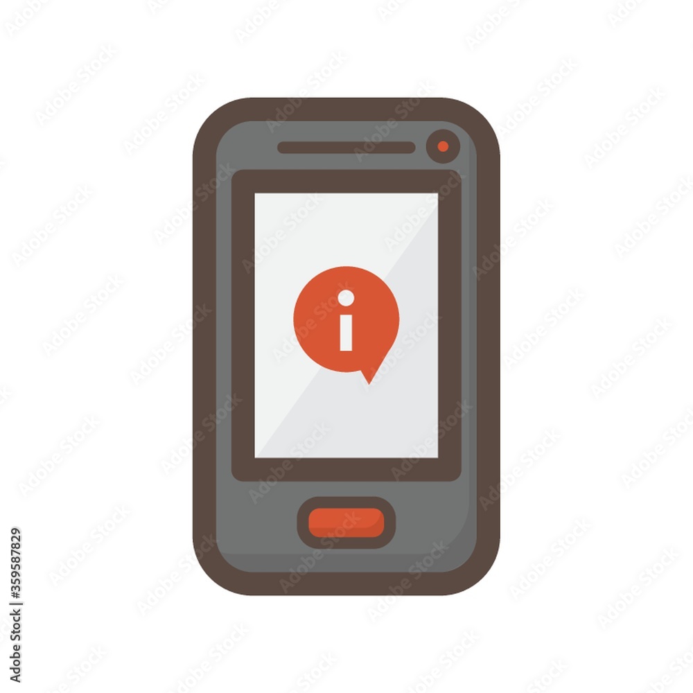 mobile information icon mobile information icon