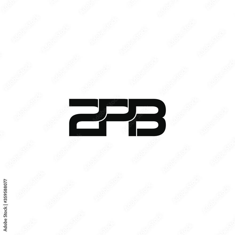 2pb letter original monogram logo design 2pb letter original monogram logo design