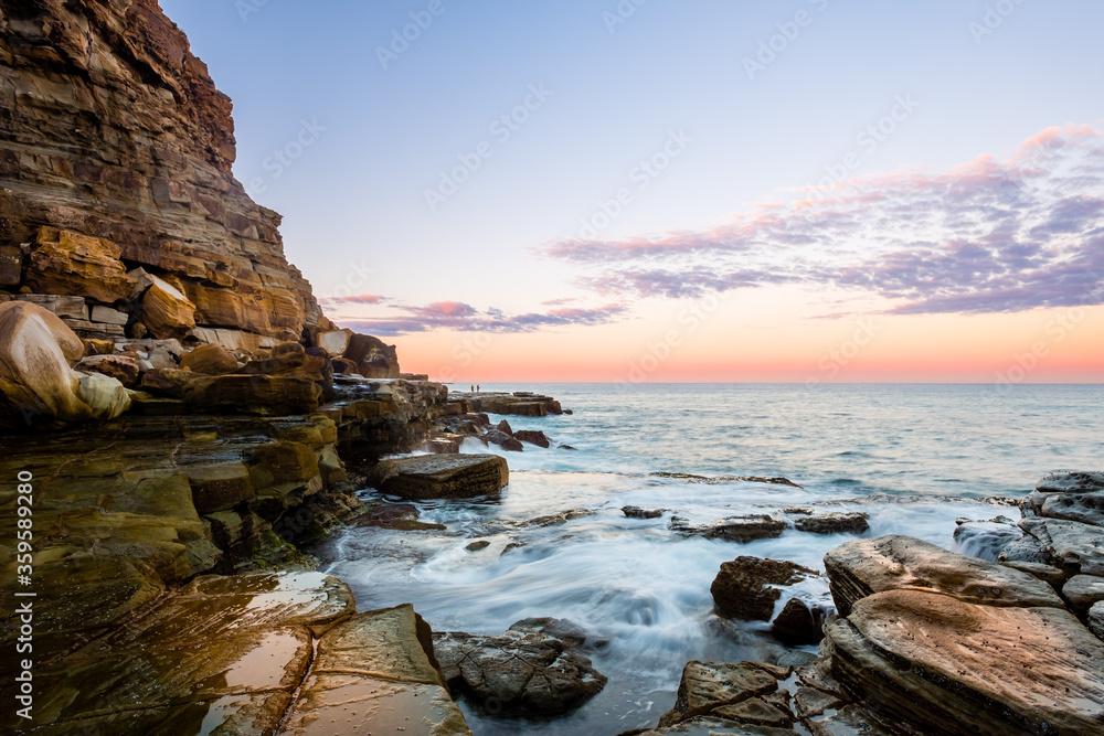 Sunset Scape in Royal National Park of Australia