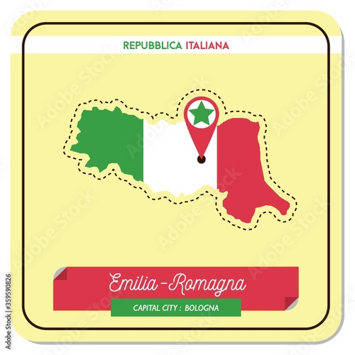 Emilia-romagna map