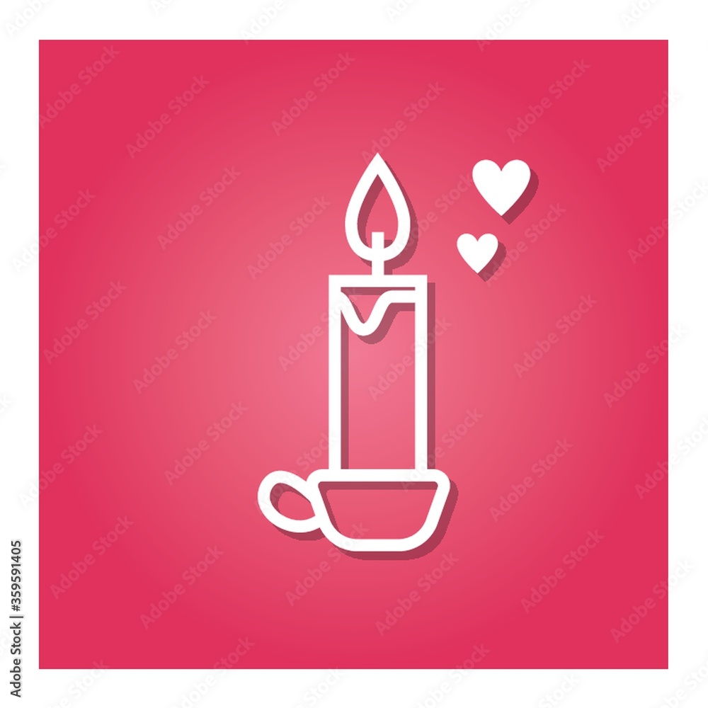 candle with holder candle with holder