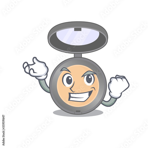A caricature design concept of highlighter with happy face