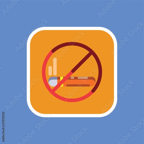 No smoking sign