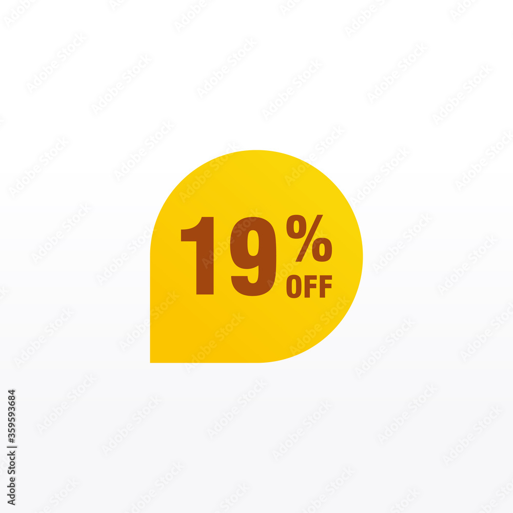 19 discount, Sales Vector badges for Labels, , Stickers, Banners, Tags, Web Stickers, New offer. Discount origami sign banner 19 discount, Sales Vector badges for Labels, , Stickers, Banners, Tags, Web Stickers, New offer. Discount origami sign banner