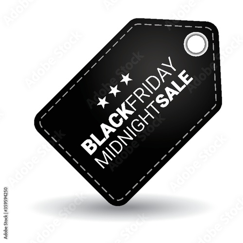 black friday sale tag
