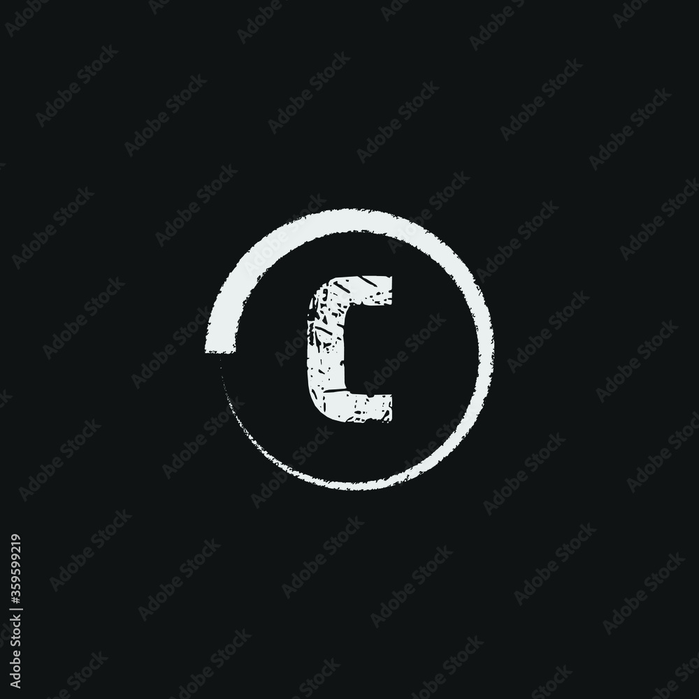 alphabet C letter logo grunge brush logo icon design template
alphabet C letter logo grunge brush logo icon design template