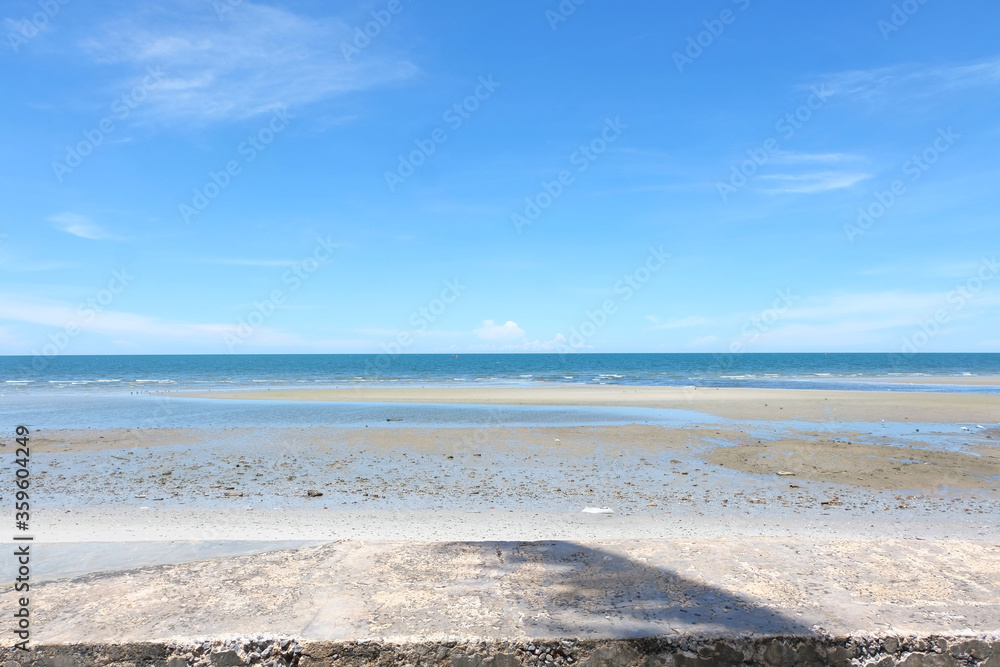 Sea at Hua Hin, Prachuap Khiri Khan Sea at Hua Hin, Prachuap Khiri Khan