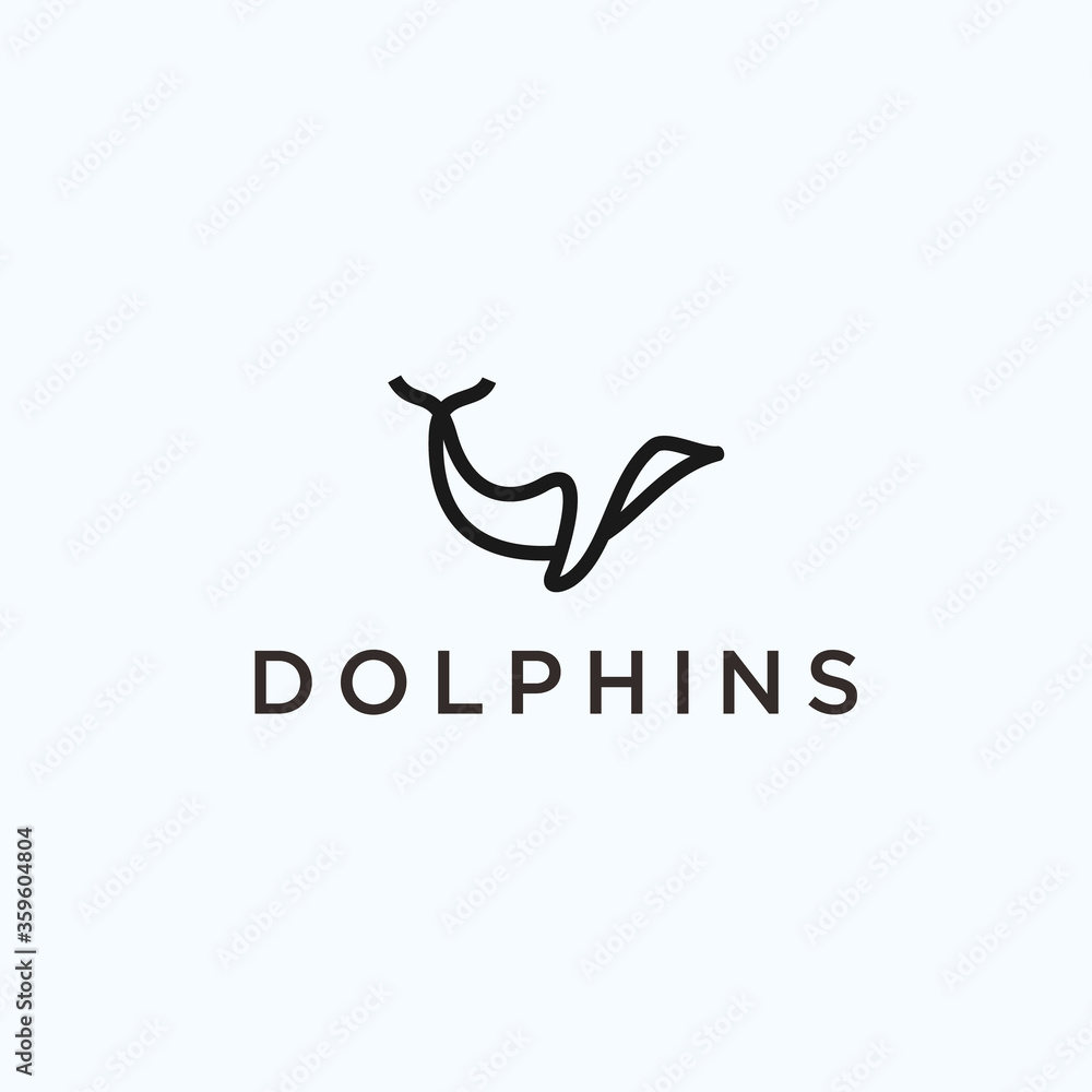 dolphin logo / dolphin icon dolphin logo / dolphin icon