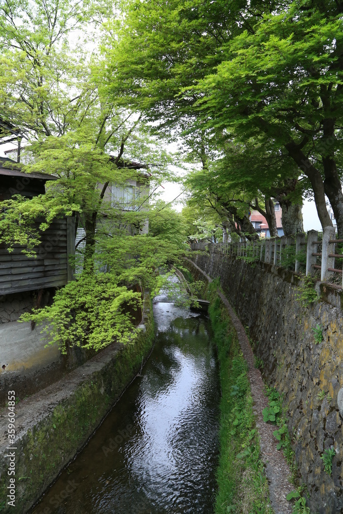 Naklejka premium 高山