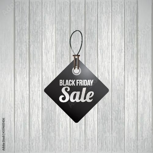 Black friday sale tag