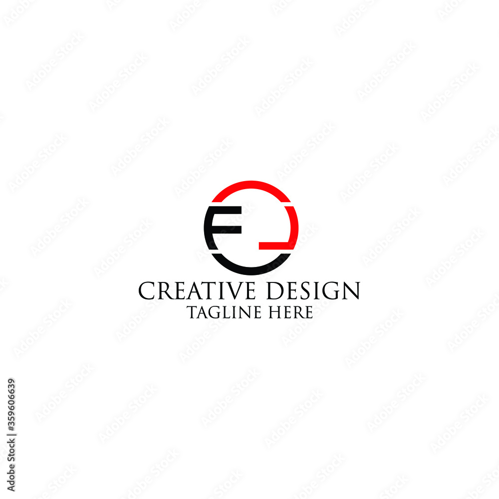 Abstract Letter FL logo design template. Abstract Letter FL logo design template.