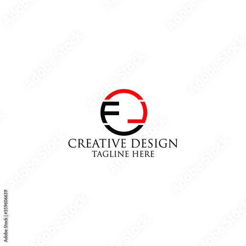 Free Download Abstract Letter FL logo design template. - GFXLoad