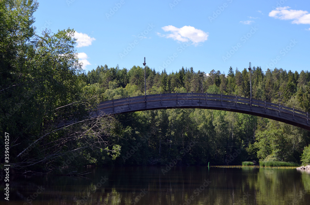 Halden Canal. Norway