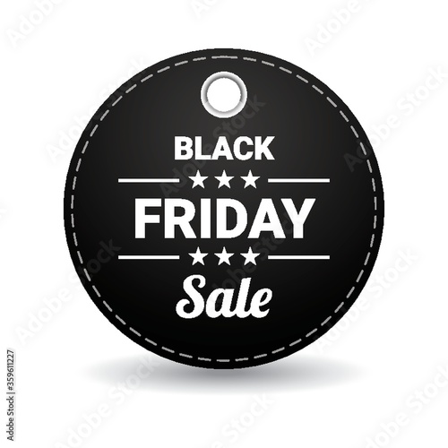 black friday sale tag
