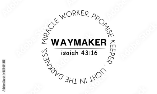 Christian Quote Design, Typography for print or use as poster, card, flyer or T Shirt 