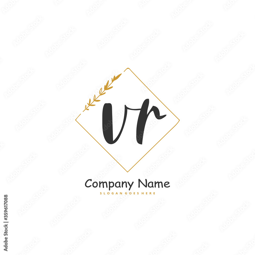 V R VR Initial handwriting and signature logo design with circle. Beautiful design handwritten logo for fashion, team, wedding, luxury logo. V R VR Initial handwriting and signature logo design with circle. Beautiful design handwritten logo for fashion, team, wedding, luxury logo.
