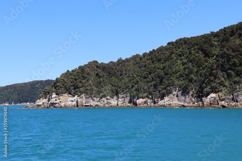 Littoral du parc Abel Tasman, Nouvelle Zélande