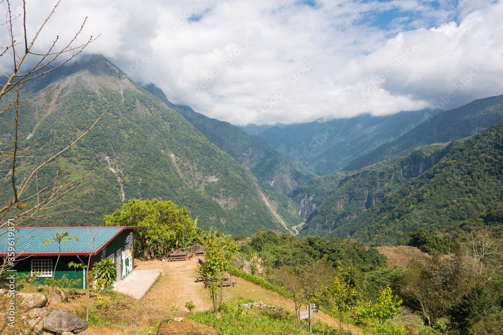 Dali Village in Taroko National Park, Xiulin, Hualien, Taiwan.
