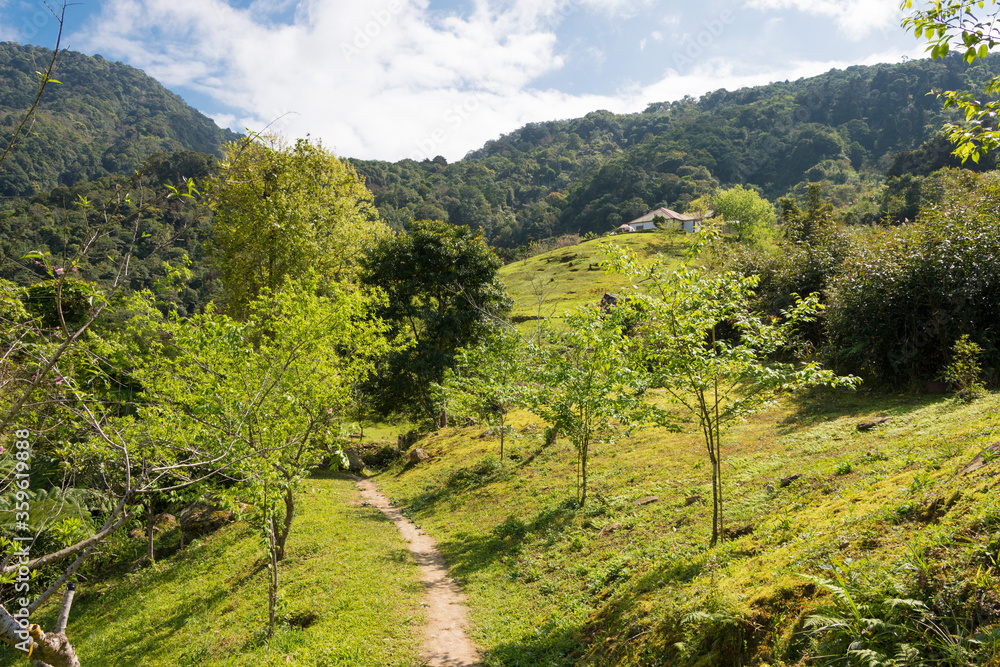 Dali Village in Taroko National Park, Xiulin, Hualien, Taiwan.