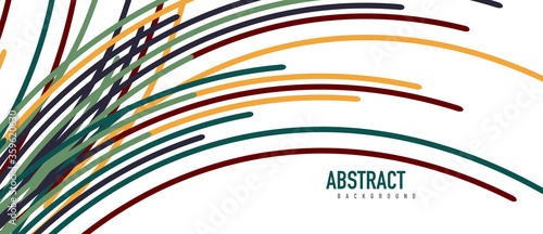 Аbstract moving colorful lines vector backgrounds for cover, placard, poster, banner or flyer
