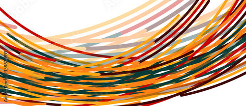 Аbstract moving colorful lines vector backgrounds for cover, placard, poster, banner or flyer