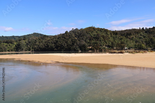 Plage du parc Abel Tasman  Nouvelle Z  lande 