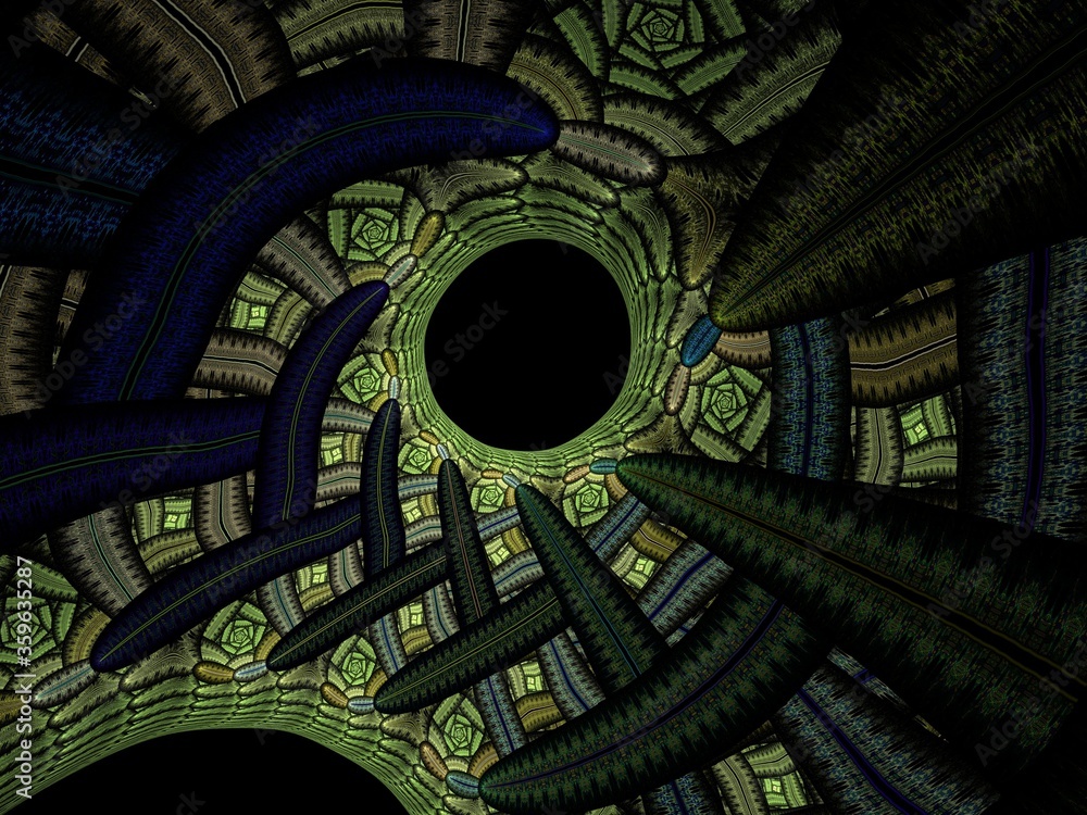 Fototapeta premium Imaginatory fractal background Image