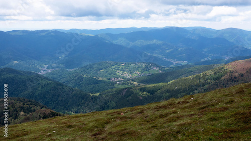 panorama of the Vosges