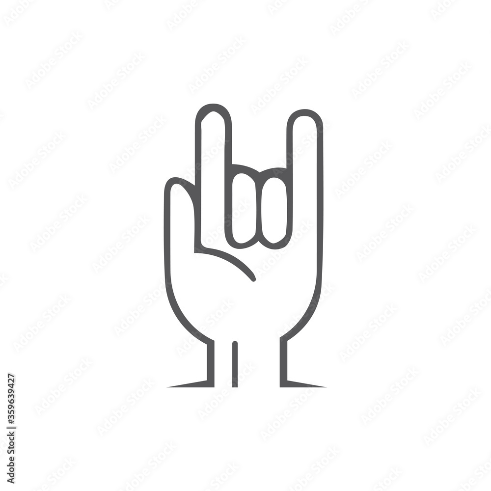 Hand gestures and sign language isolated Hand gestures and sign language isolated