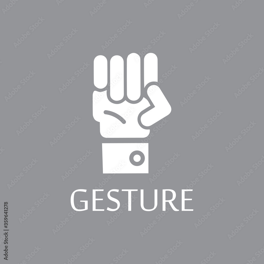 Hand gestures and sign language isolated Hand gestures and sign language isolated