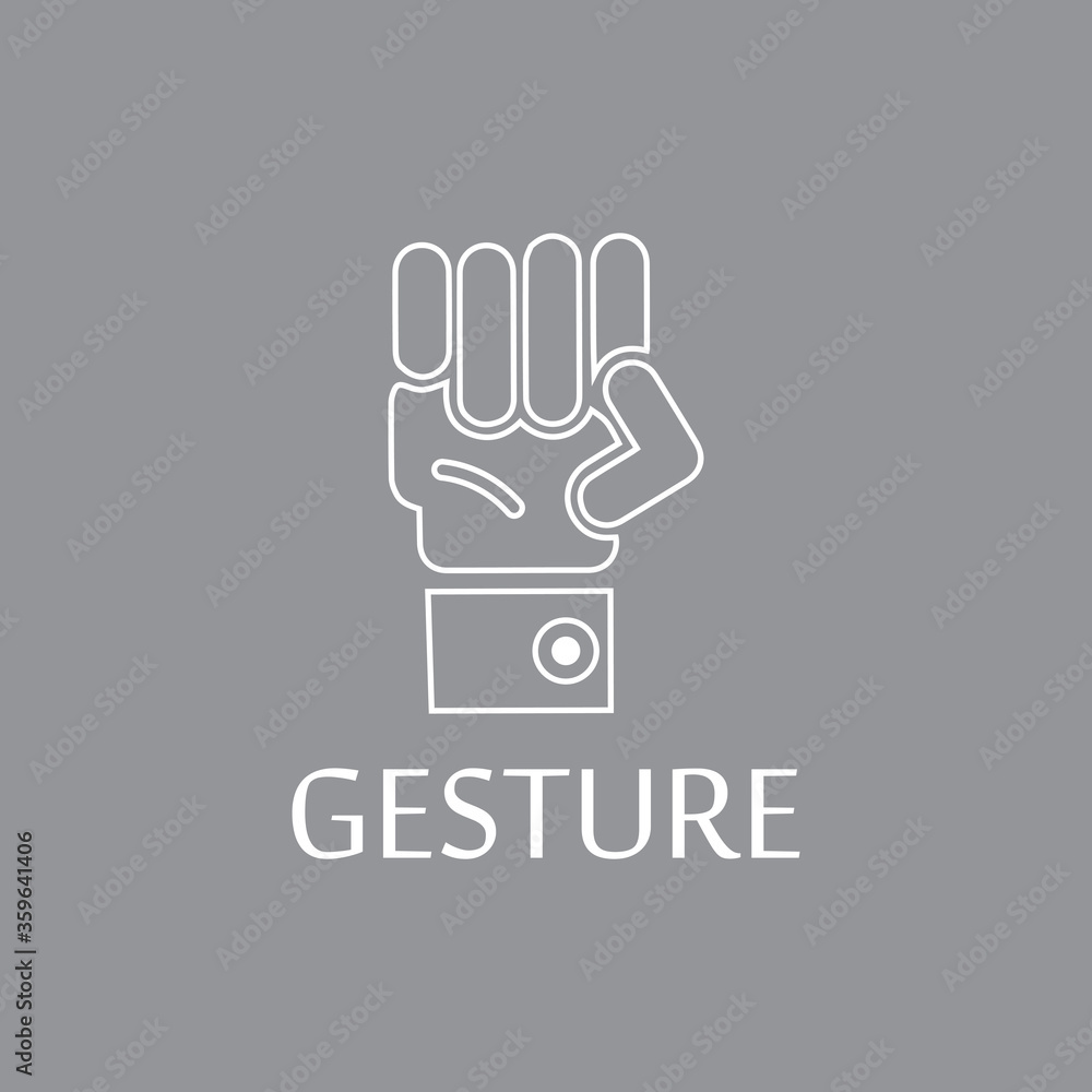 Hand gestures and sign language isolated Hand gestures and sign language isolated