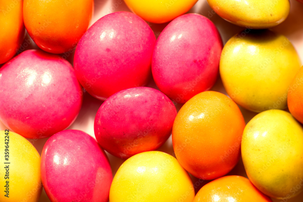 Detailed macro photo of candy Detailed macro photo of candy