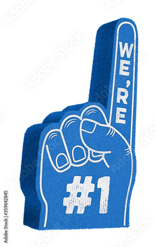 Wallpaper Mural Number one foam hand Torontodigital.ca