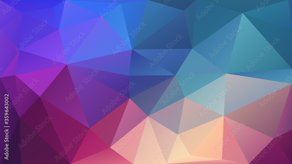 Abstract hipster geometric triangle galaxy sky background Stock Vector |  Adobe Stock