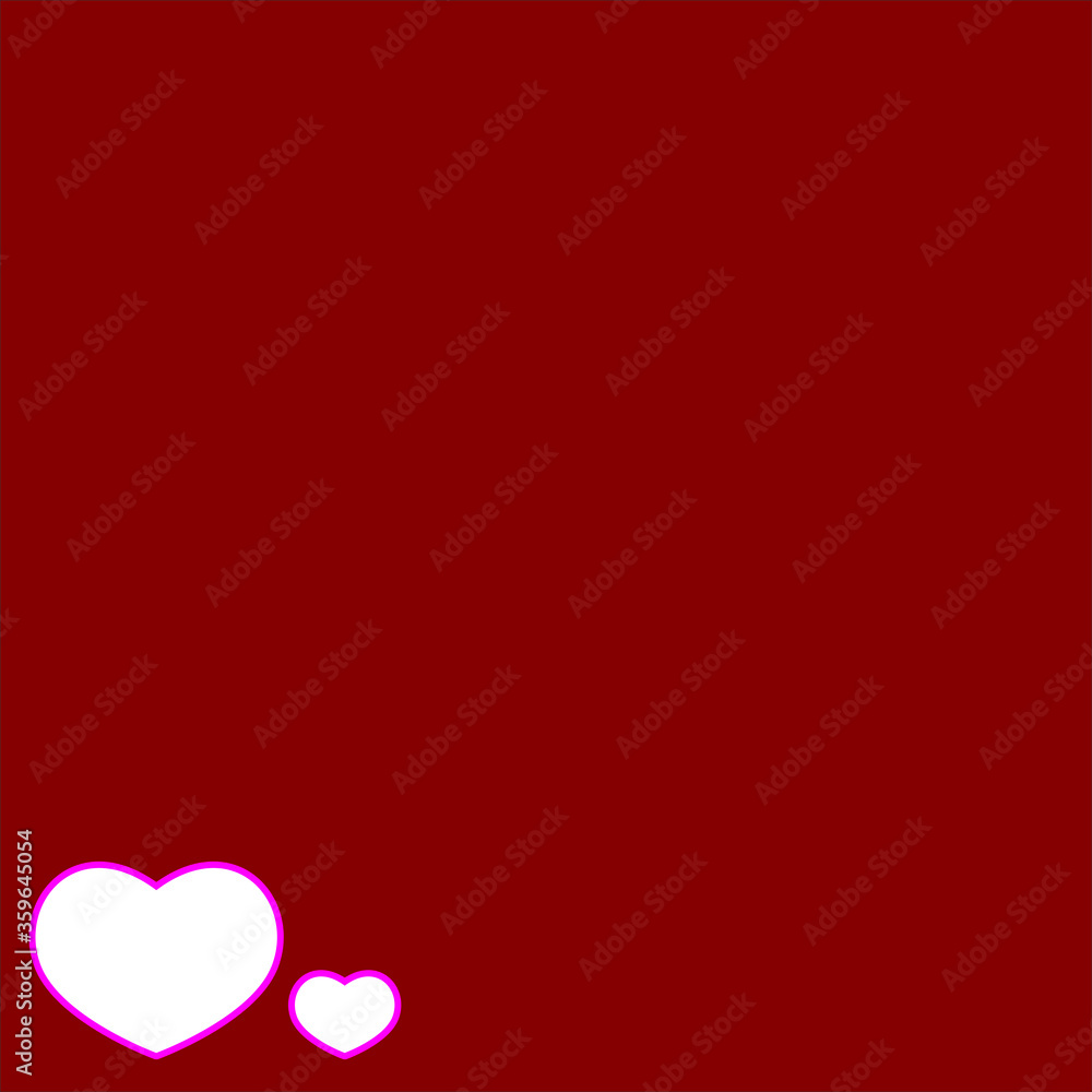 white hearts on a red background white hearts on a red background