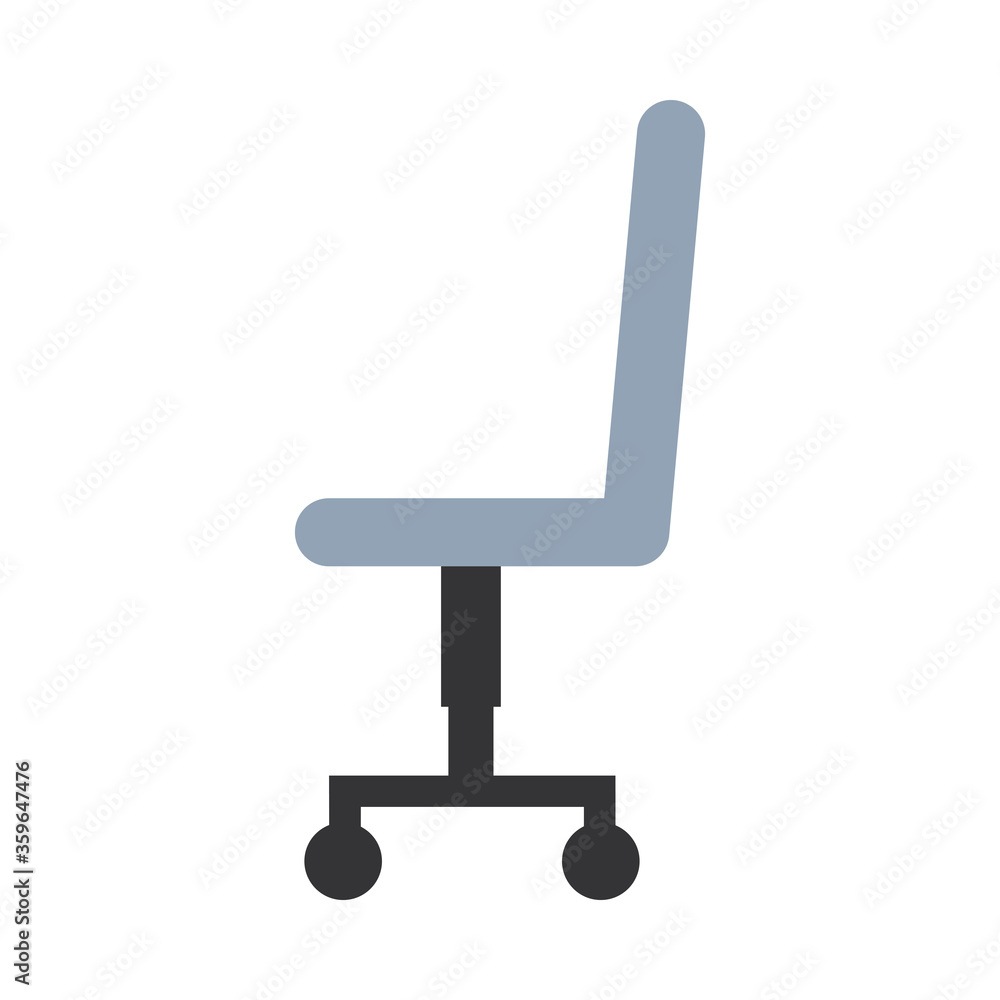 Isolated office chair vector design Isolated office chair vector design