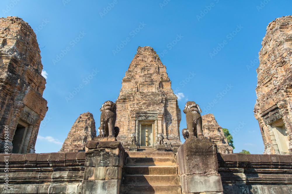 East Mebon Temple in Angkor complex, Siem Reap, Cambodia.