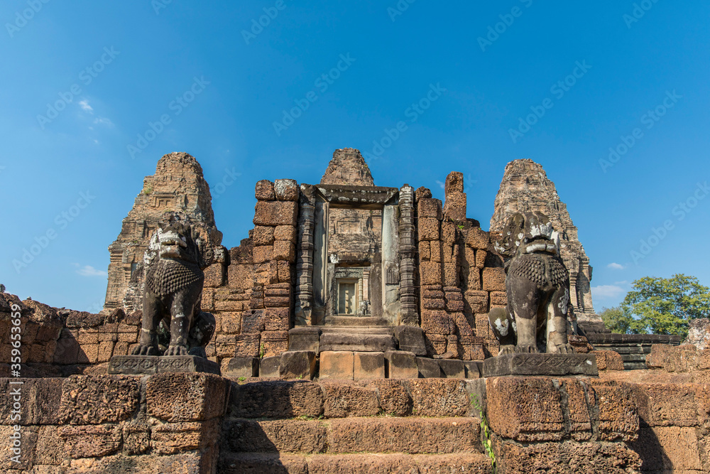 East Mebon Temple in Angkor complex, Siem Reap, Cambodia.