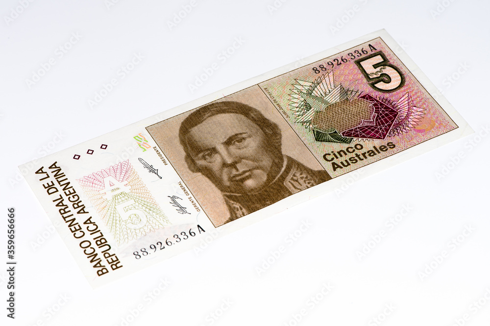 South America currancy banknote