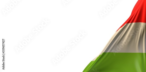 Картината върху платно italy flag digital modern in the wind 3d
