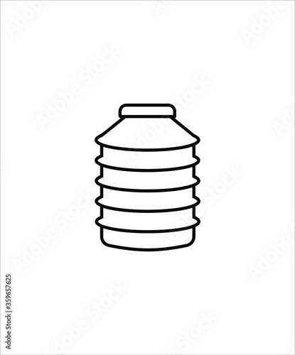 water tank icon,vector best line icon.