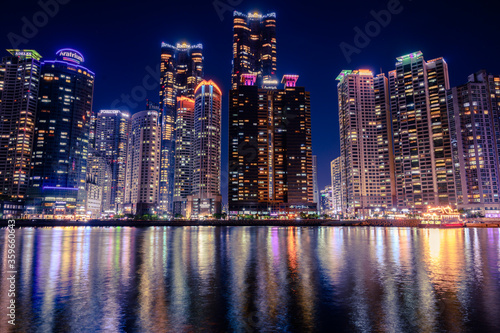 Skyline in Busan - South Korea