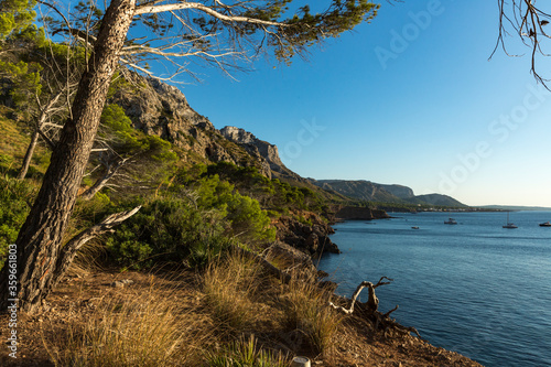 Cales de Betlem is an area of small coves of sand, stone and rock located on the entire coast of the village of Betlem, Artà. Palma de Mallorca / Spain