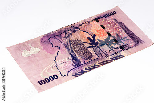 Obraz na płótnie Currancy banknote of Africa w salonie