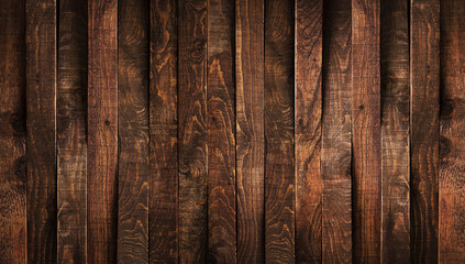 Wooden rustic brown planks texture vertical background