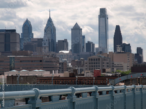 Philadelphia downtown skyli...